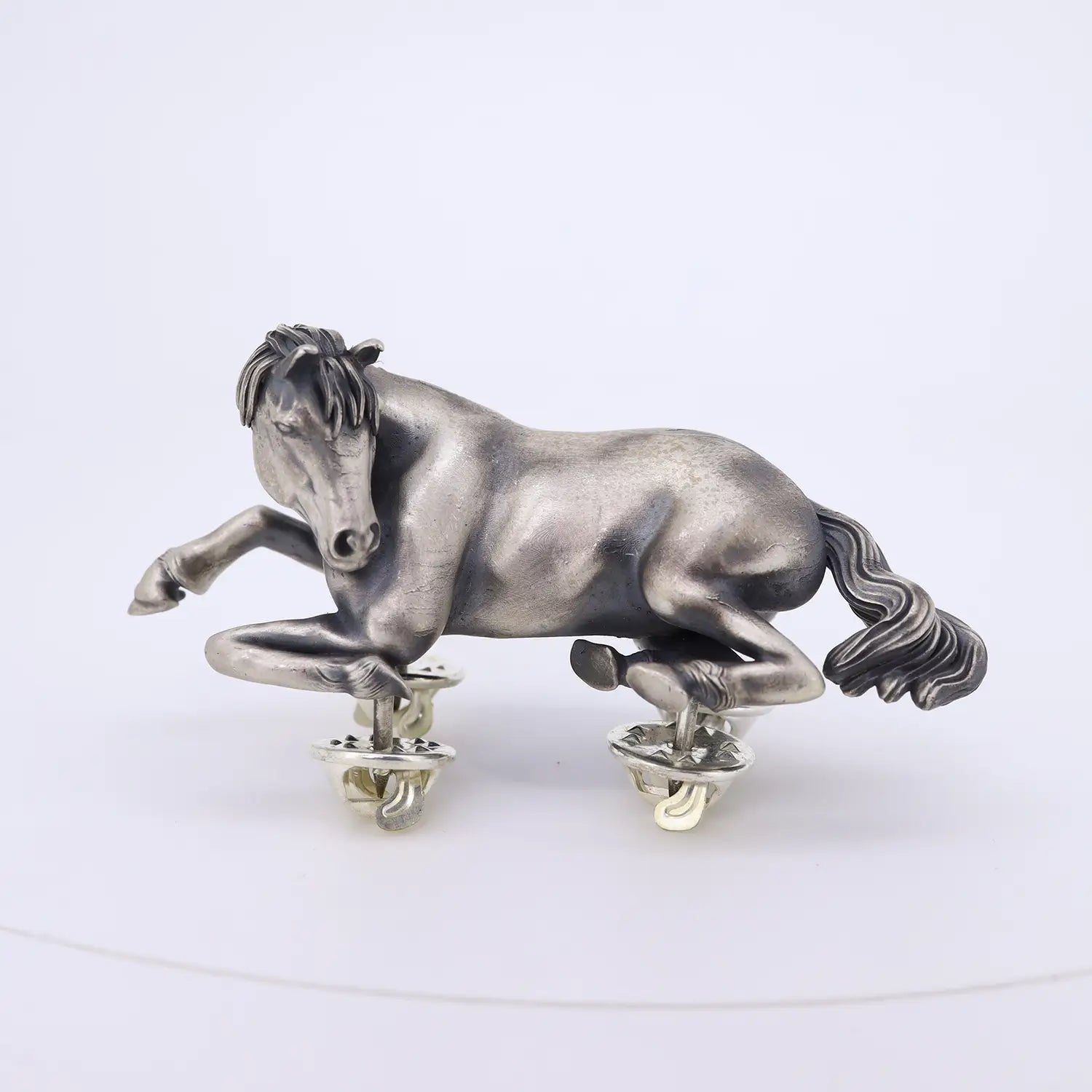 Majestic Horse Silver Brooch - Made With Pure 925 Silver