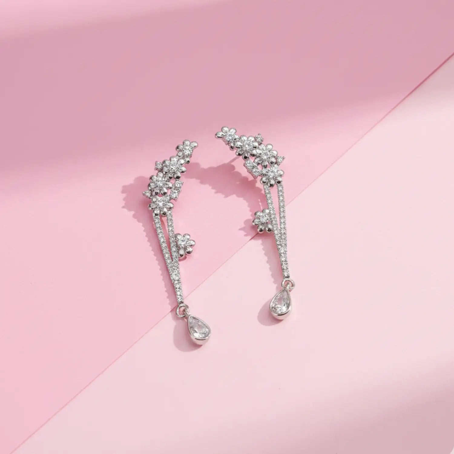 Classic Oxidized Ball Drop Pure Silver Earrings - Made With Pure 925 Silver