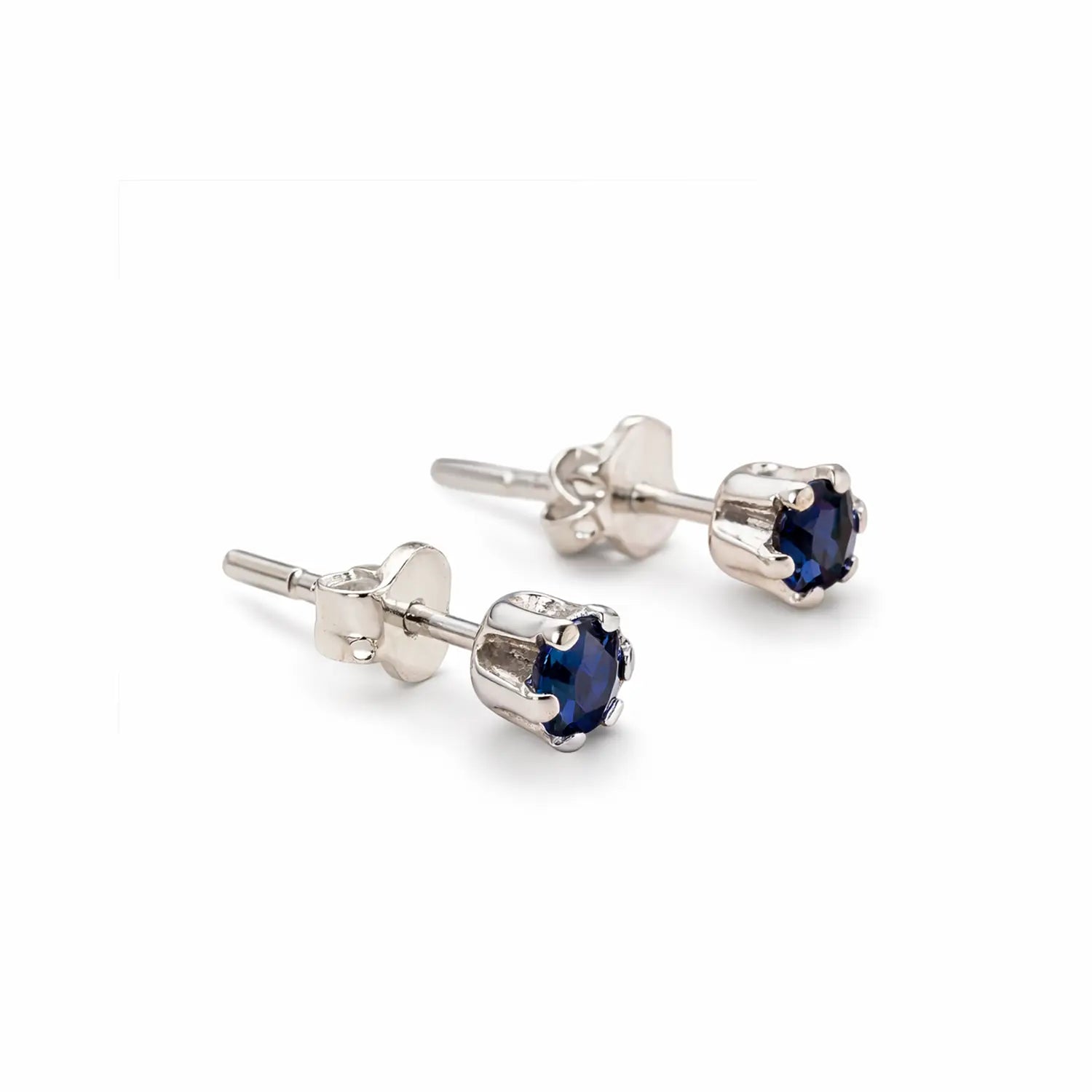 Radiant Yellow Gemstone Sterling Silver Stud Earrings- Made With Pure 925 Silver