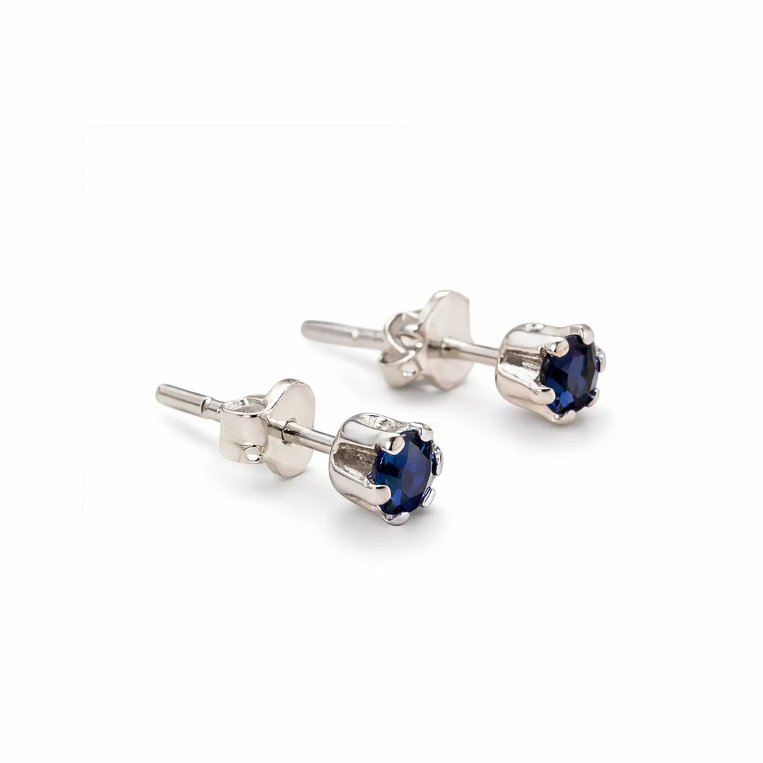 Radiant Yellow Gemstone Sterling Silver Stud Earrings- Made With Pure 925 Silver