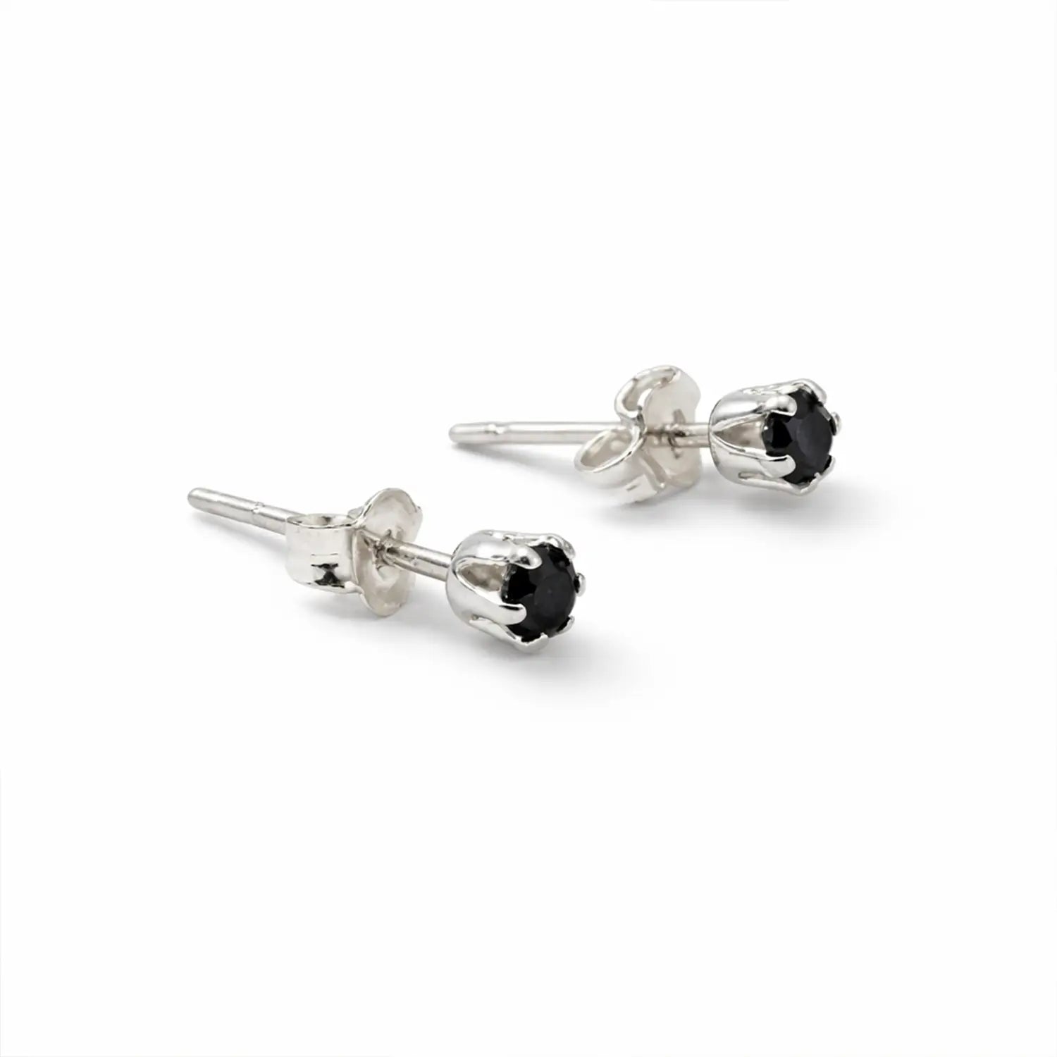 Radiant Yellow Gemstone Sterling Silver Stud Earrings- Made With Pure 925 Silver