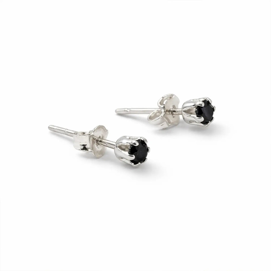 Radiant Yellow Gemstone Sterling Silver Stud Earrings- Made With Pure 925 Silver