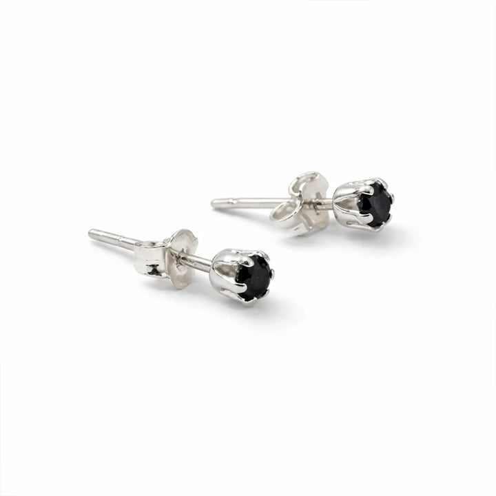 Radiant Yellow Gemstone Sterling Silver Stud Earrings- Made With Pure 925 Silver