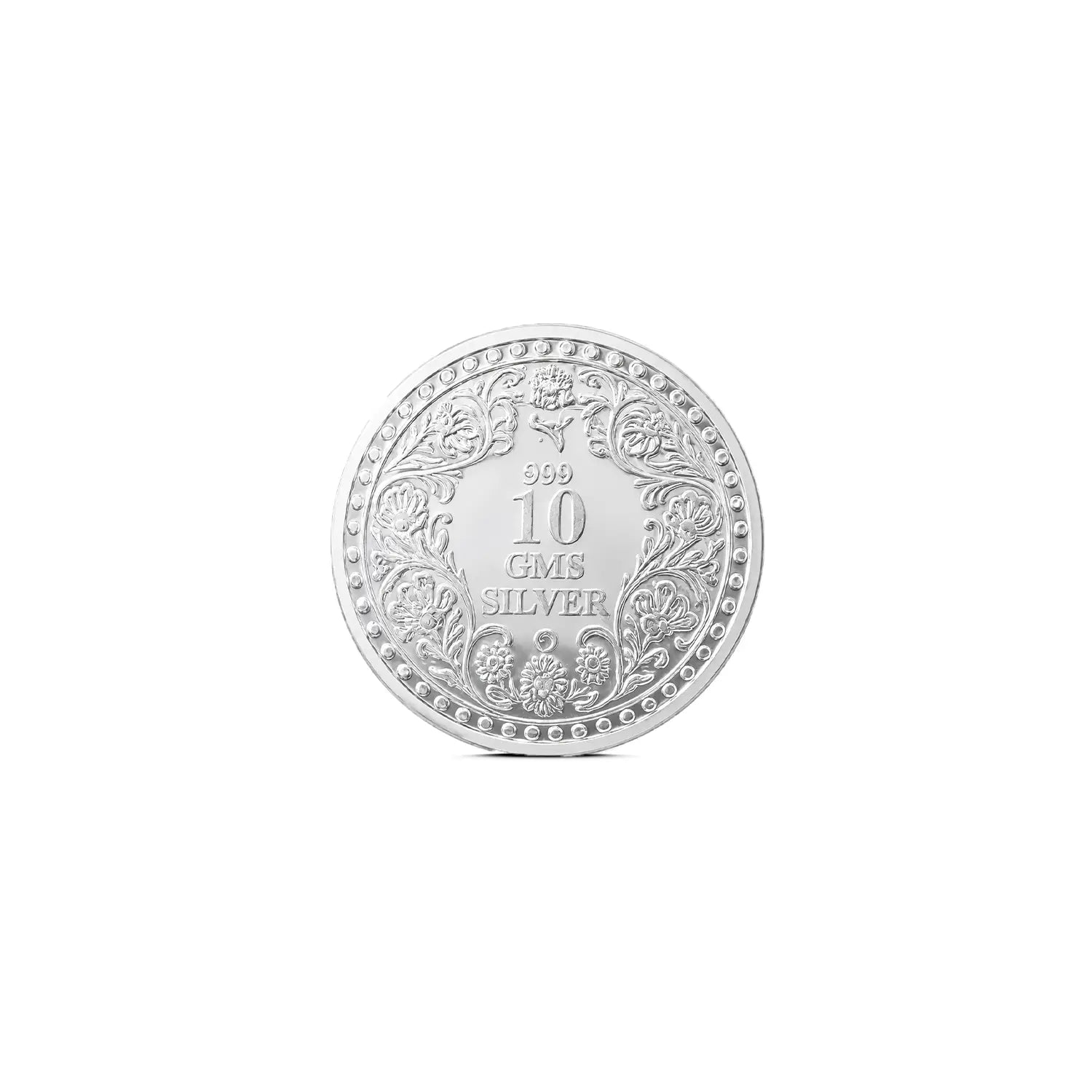 Divine Love Radha-Krishna Fine Silver Coin- Made With Pure 925 Silver