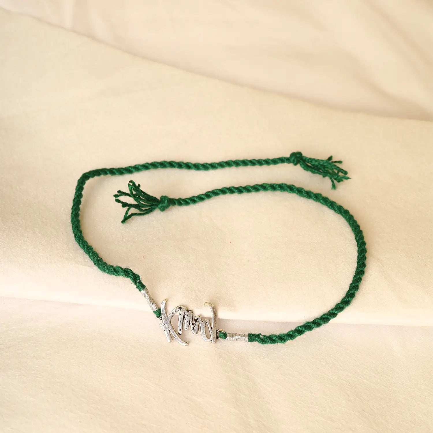 King Silver Rakhi - Made With Pure 925 Silver