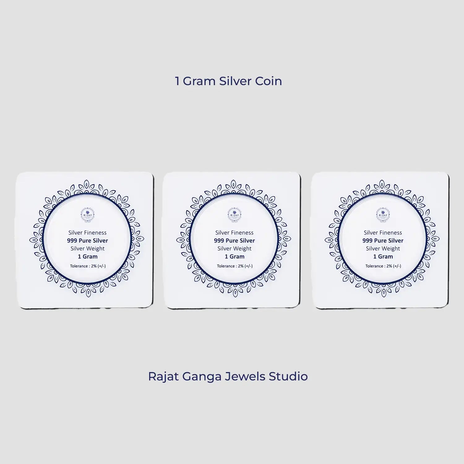 999 Pure Silver Coin Combo Pack (3 x 1 Gram) – Best Wishes Collection