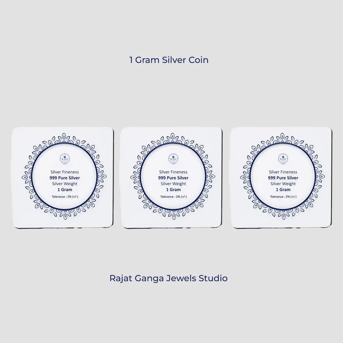 999 Pure Silver Coin Combo Pack (3 x 1 Gram) – Best Wishes Collection