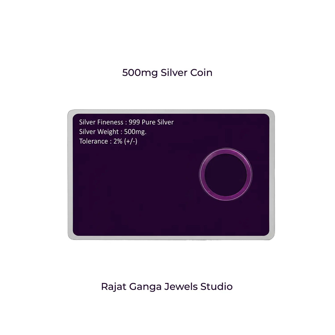 Tree of Life Pure 999 Silver Coin – 500 mg