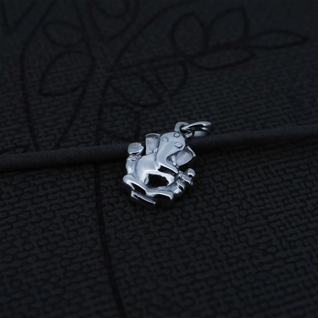 Lord Ganesha Pure Silver Pendant - Made With Pure 925 Silver