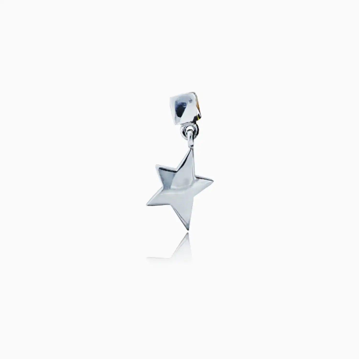 Pure Silver Star Pendant  - Made With Pure 925 Silver