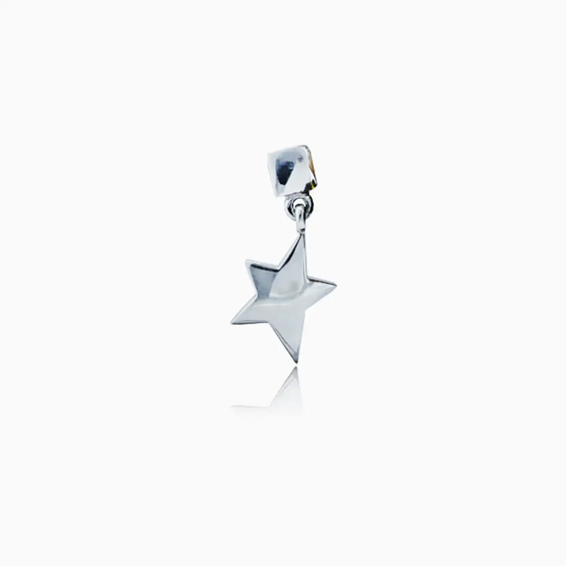 Pure Silver Star Pendant  - Made With Pure 925 Silver