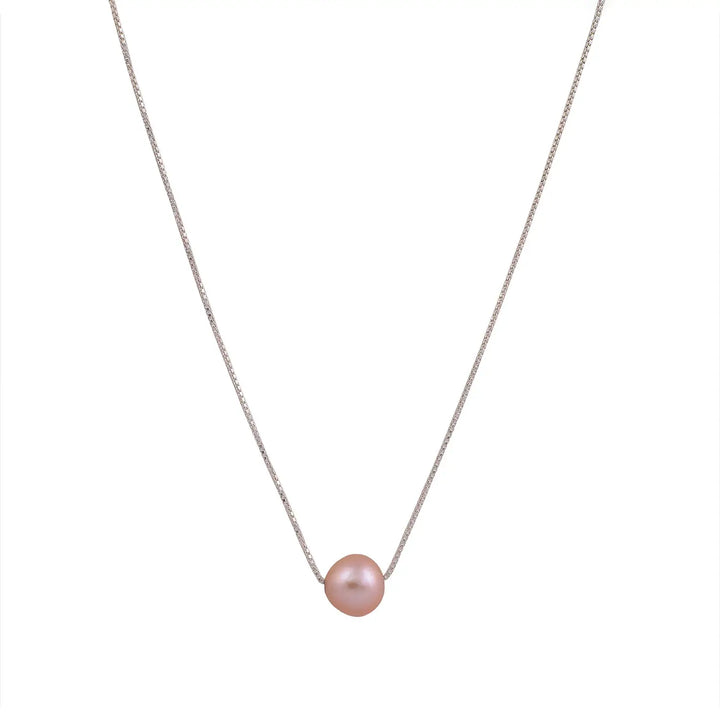Elegant Silver Pearl Pendant - Made With Pure 925 Silver