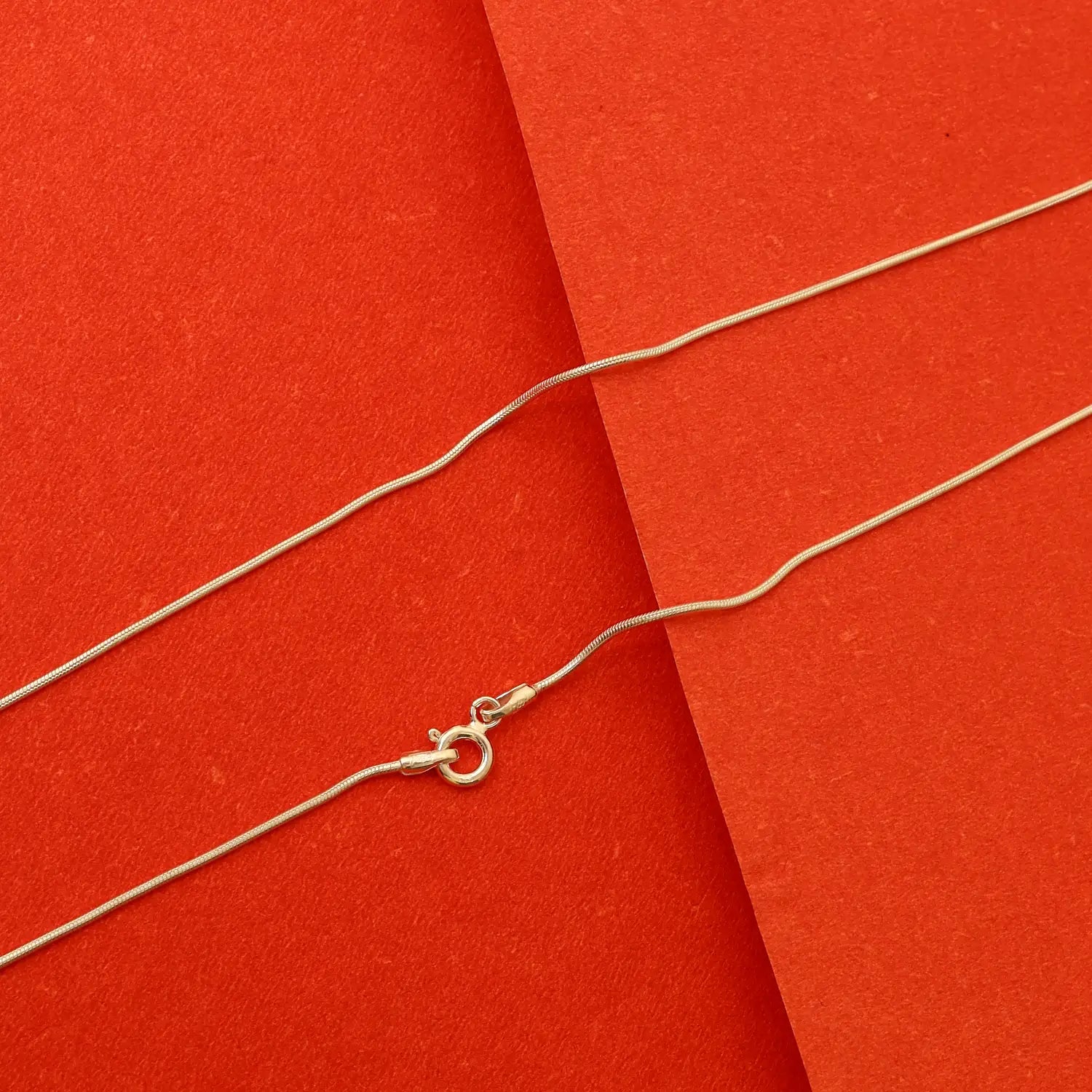 Elegant Sleek Silver Chain - Made With Pure 925 Silver