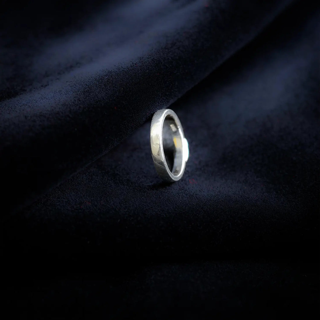 Classic Plain Pure Silver Round Challa Ring - Made With Pure 925 Silver