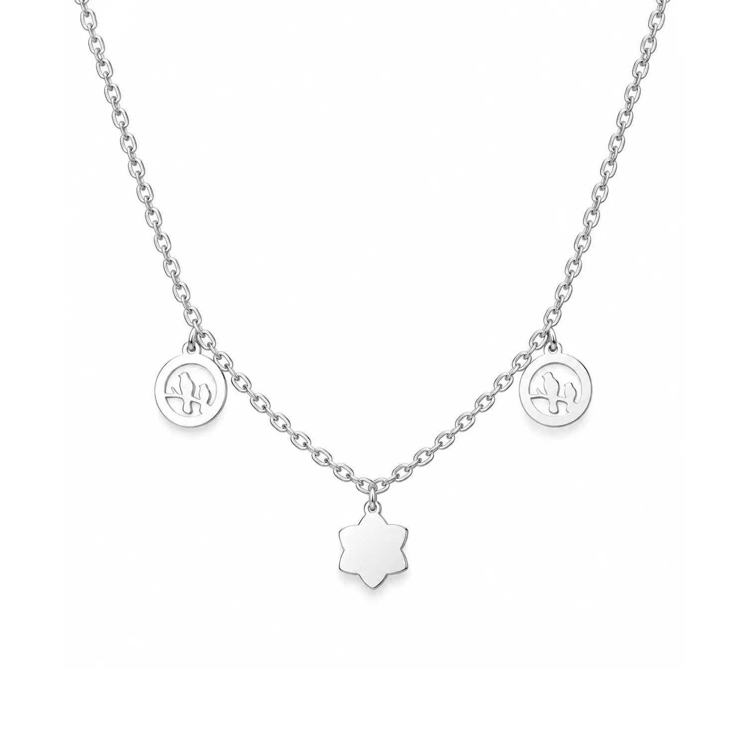 Celestial Bird Charm Silver Chain for Women - Made With Pure 925 Silver