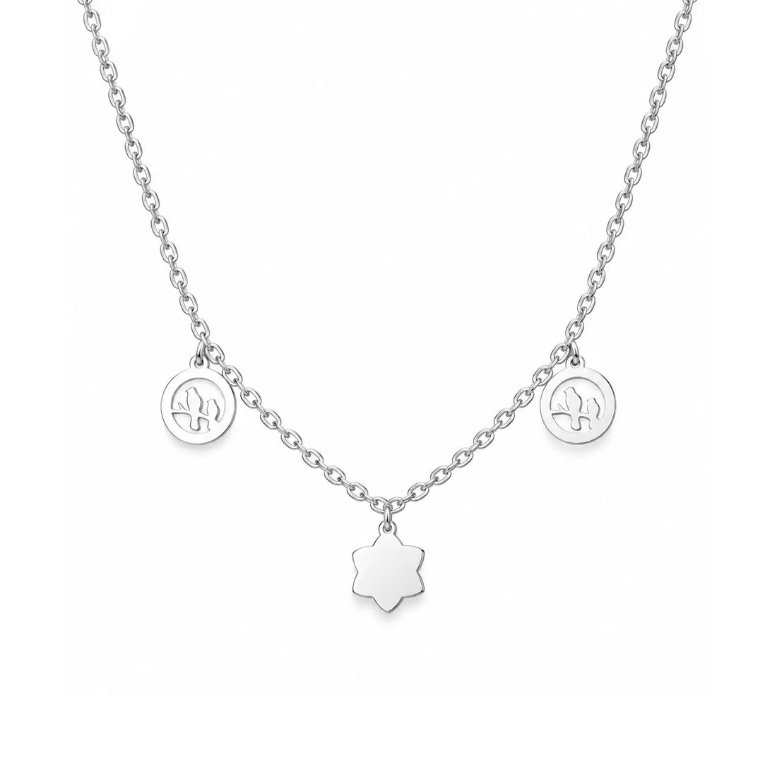 Celestial Bird Charm Silver Chain for Women - Made With Pure 925 Silver