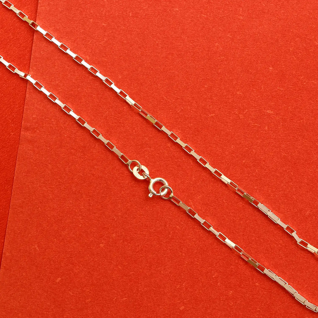 Classic Box Link Chain- Made With Pure 925 Silver