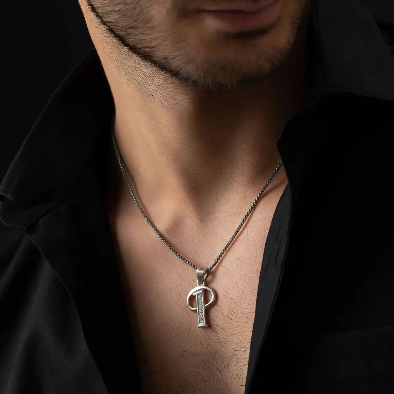 Silver Initial “P” Pendant- Made With Pure 925 Silver