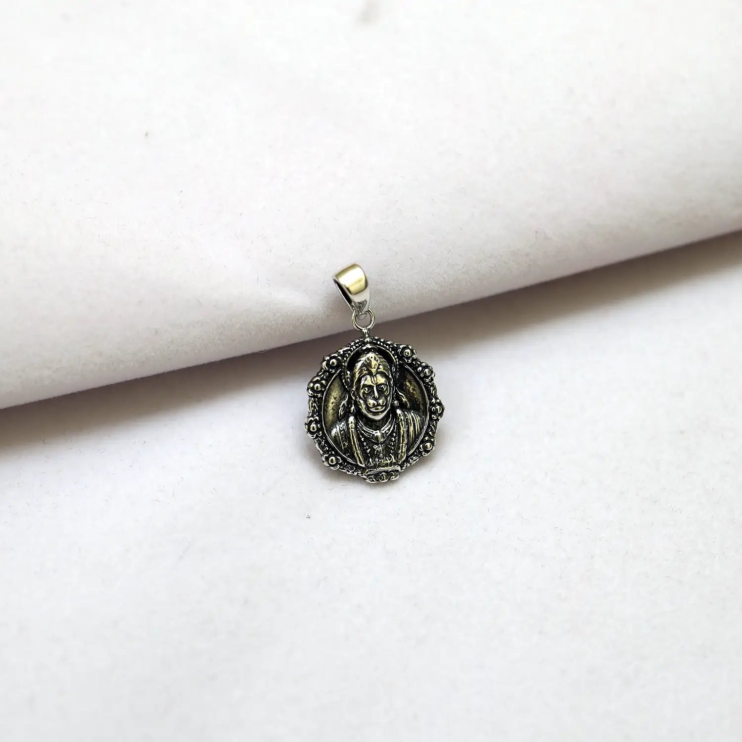 Silver Shri Hanuman Ji Pendant- Made With Pure 925 Silver