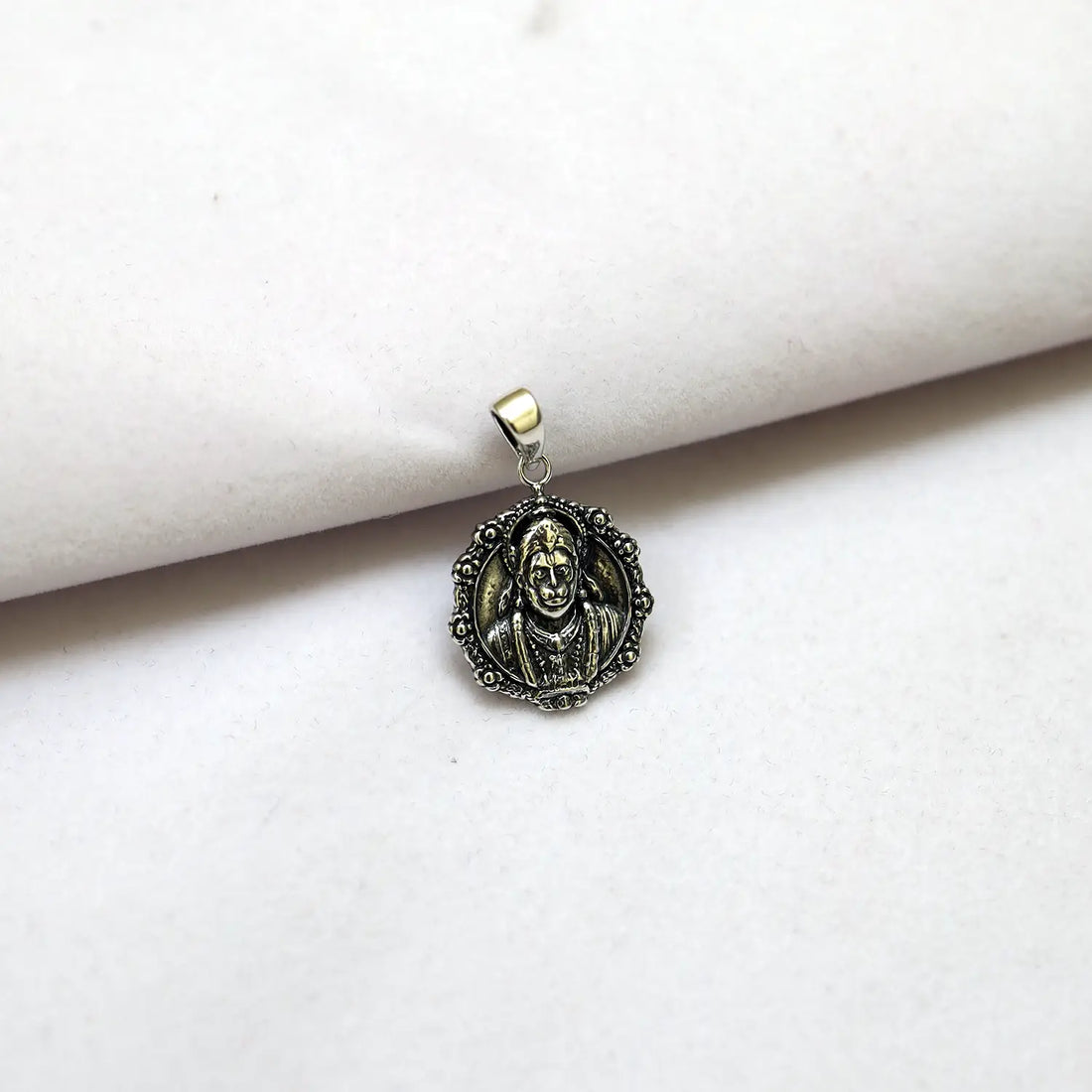 Silver Shri Hanuman Ji Pendant- Made With Pure 925 Silver