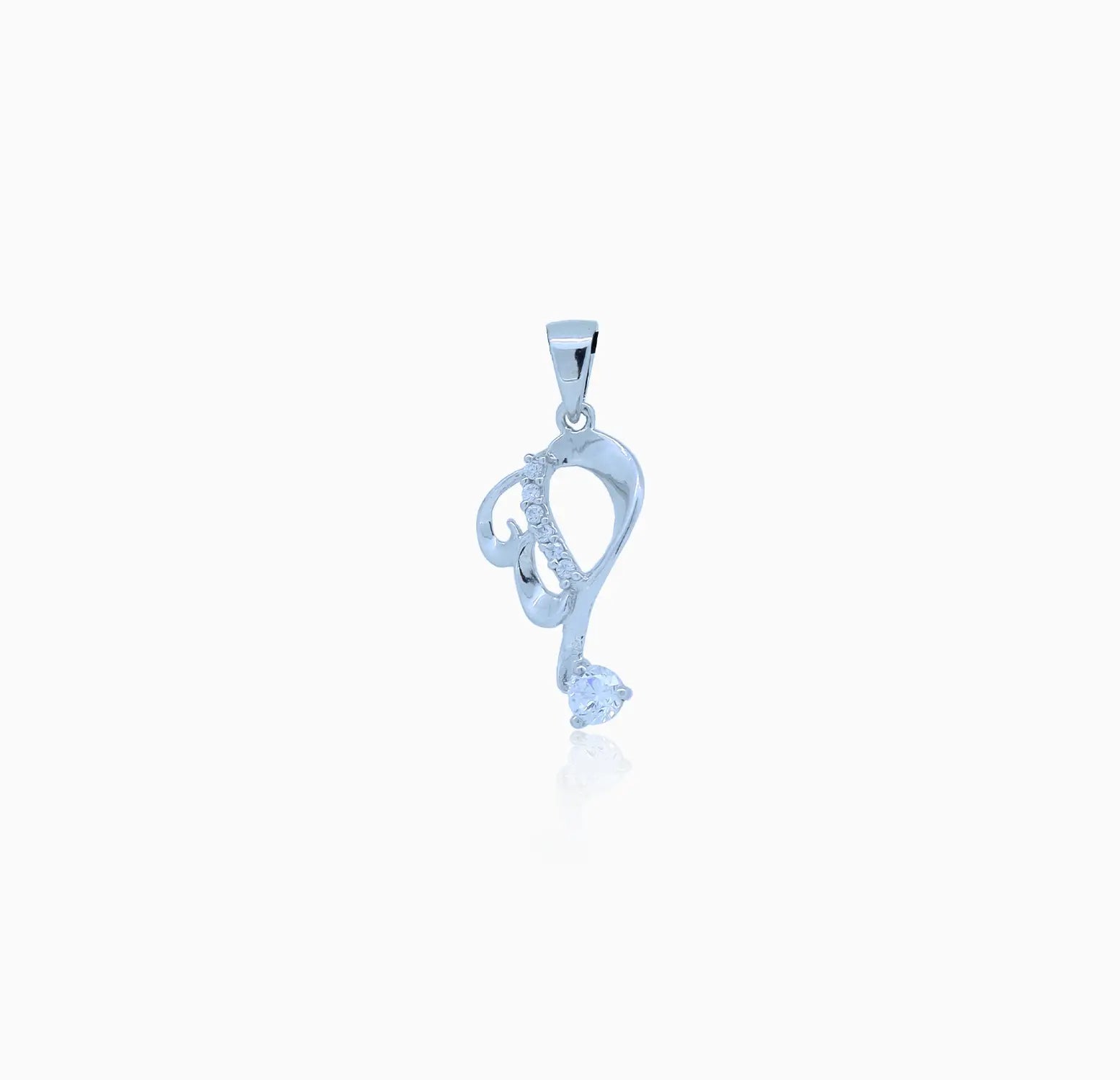 Pure Silver Heart Pendant- Made With Pure 925 Silver