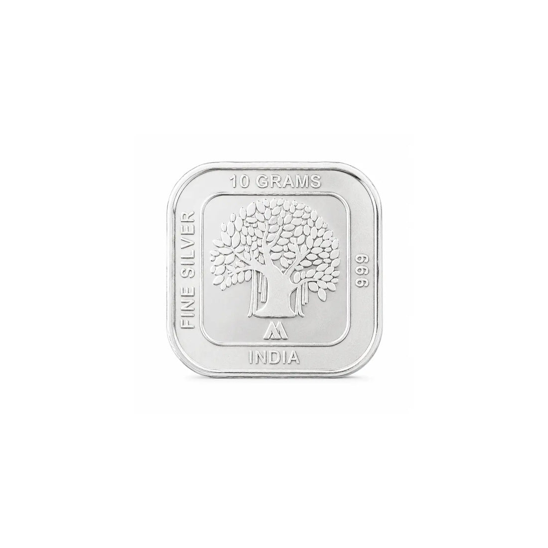 Goddess Lakshmi Fine Silver Coin - Made With Pure 925 Silver