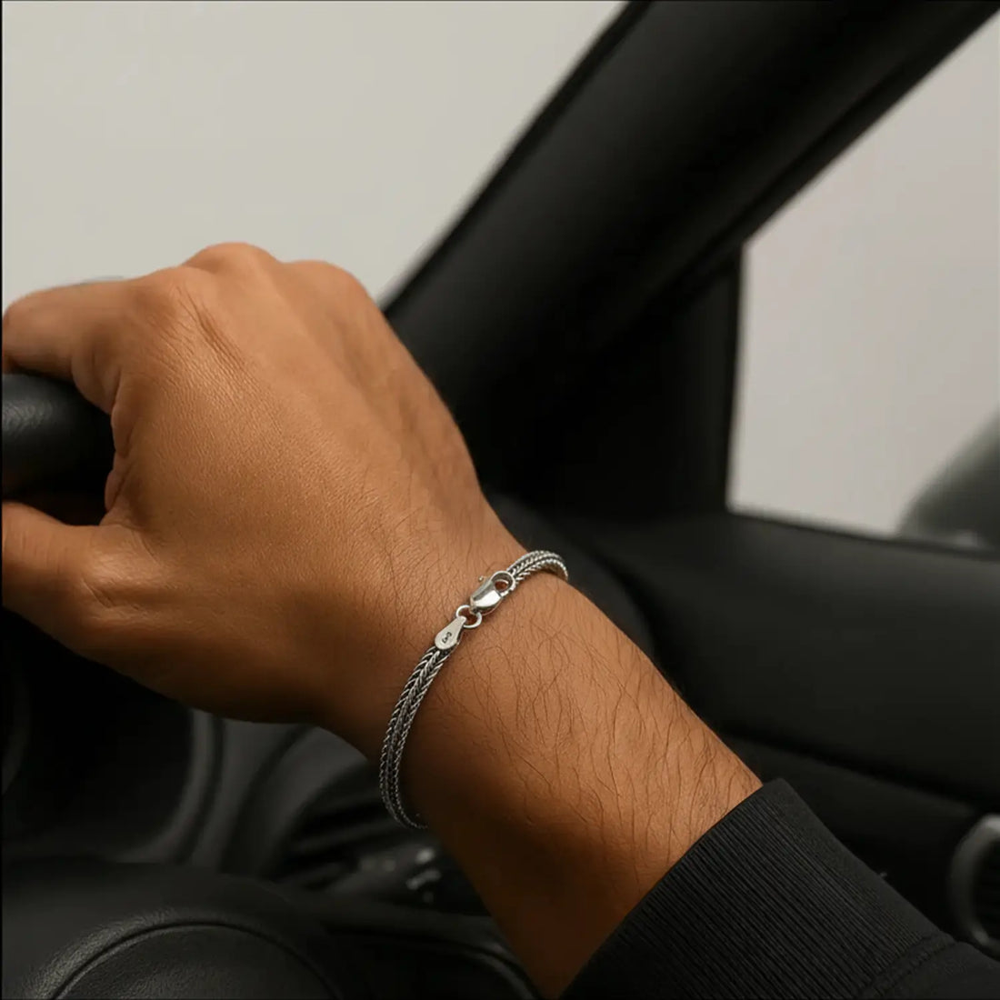 Pure Silver Bali Chain Bracelet - Made With Pure 925 Silver