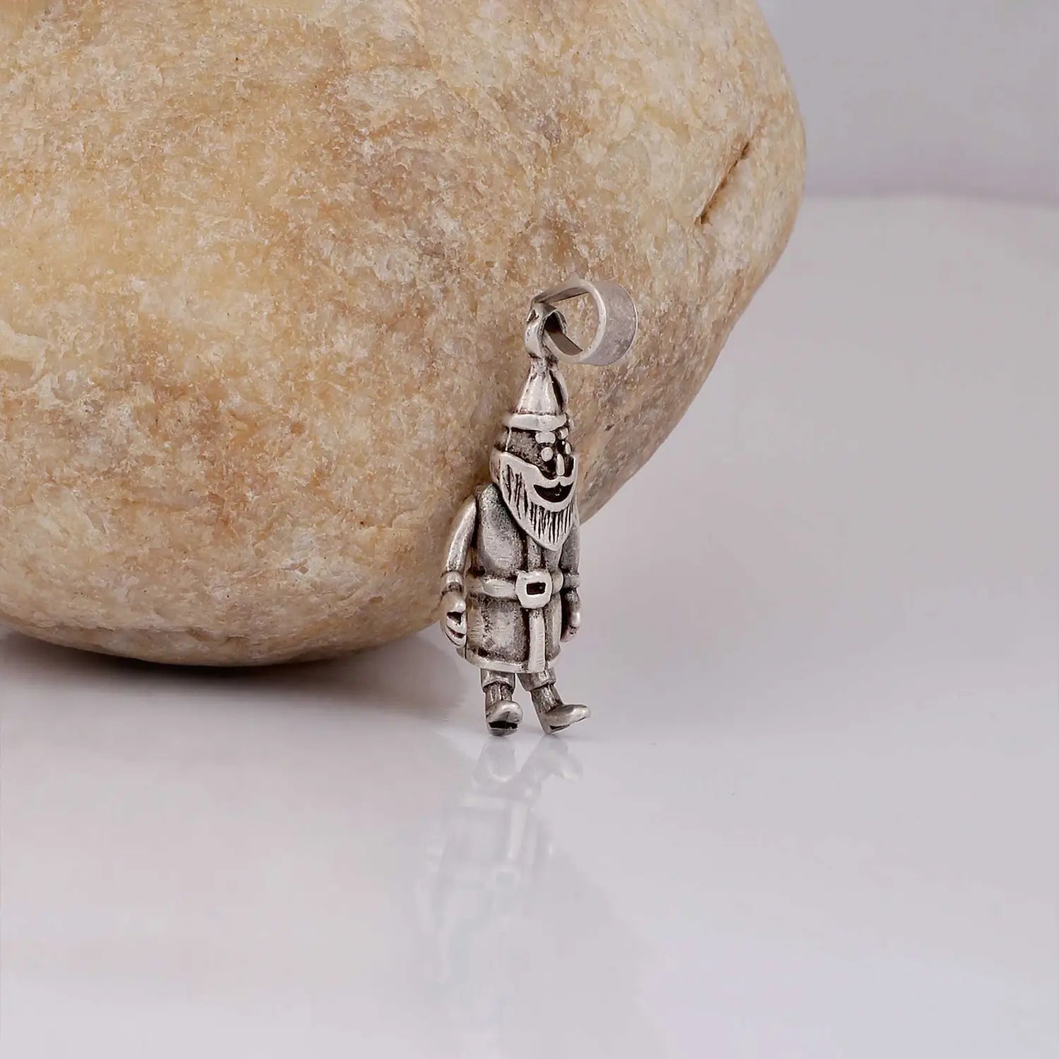 Beautiful Puppet Crafted With Exquisite Handwork Silver Pendent- Made With Pure 925 Silver
