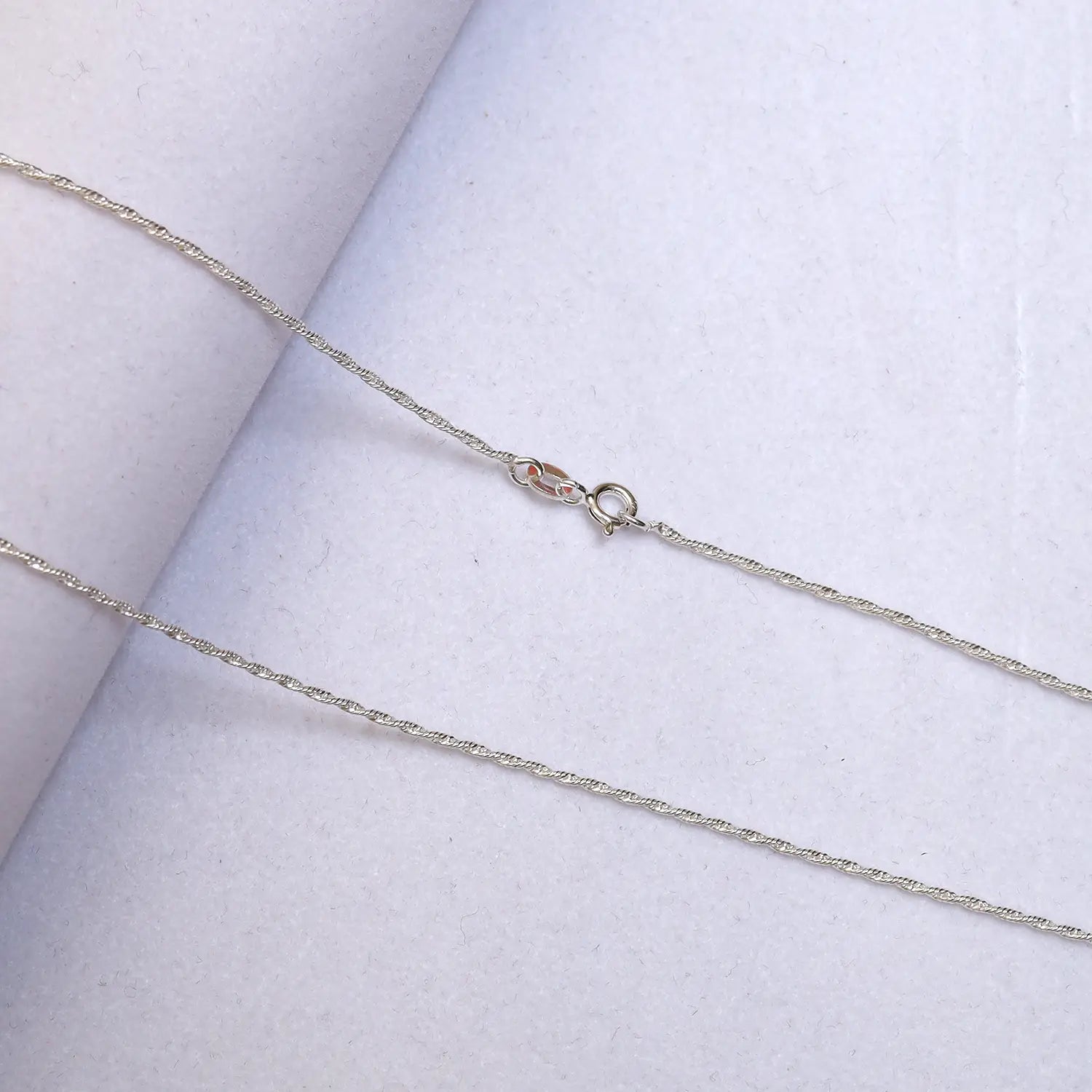 Classic Shine Silver Rope Chain - Made With Pure 925 Silver