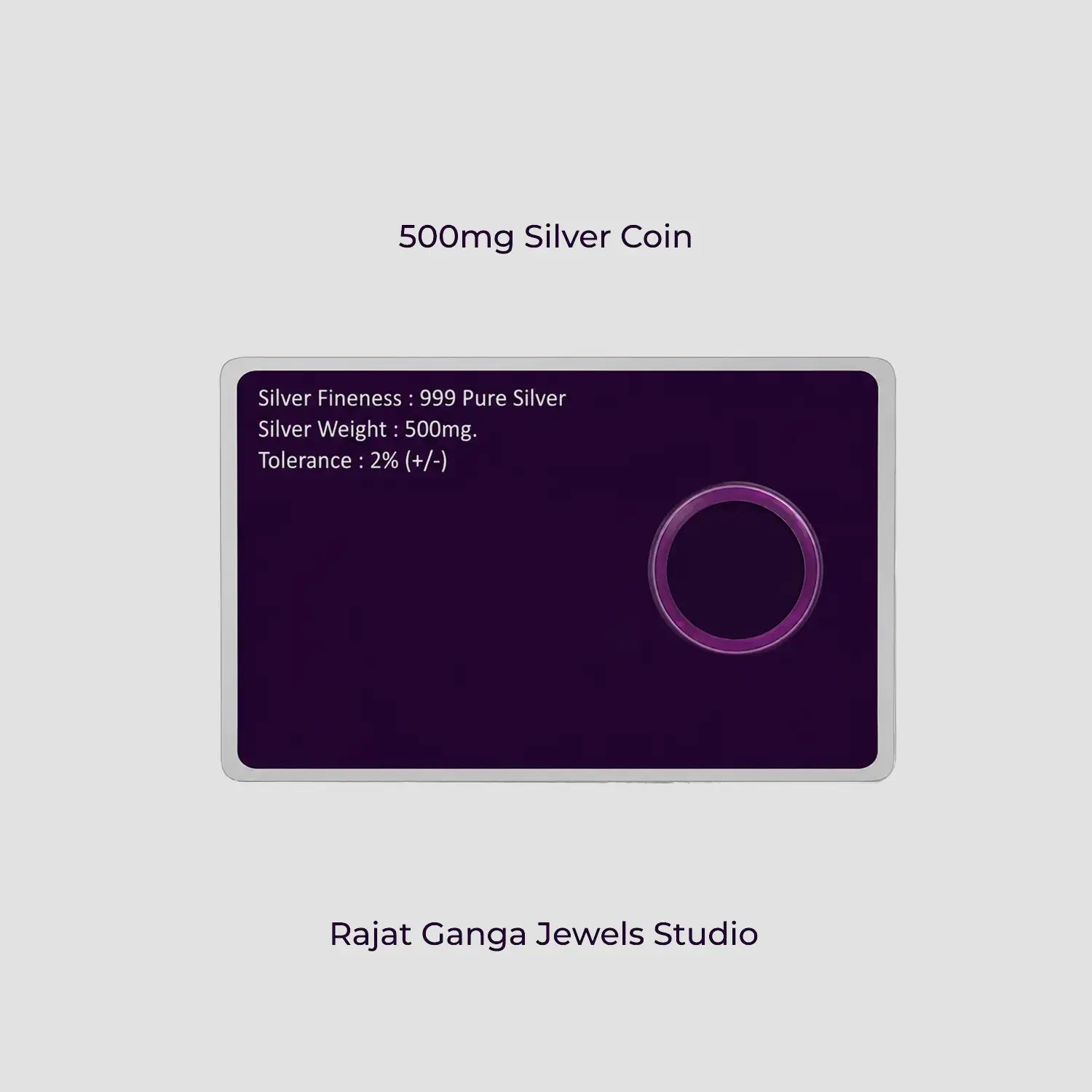 925 Pure Silver Coin Combo Pack (5 × 500mg) – Premium Gift Collection