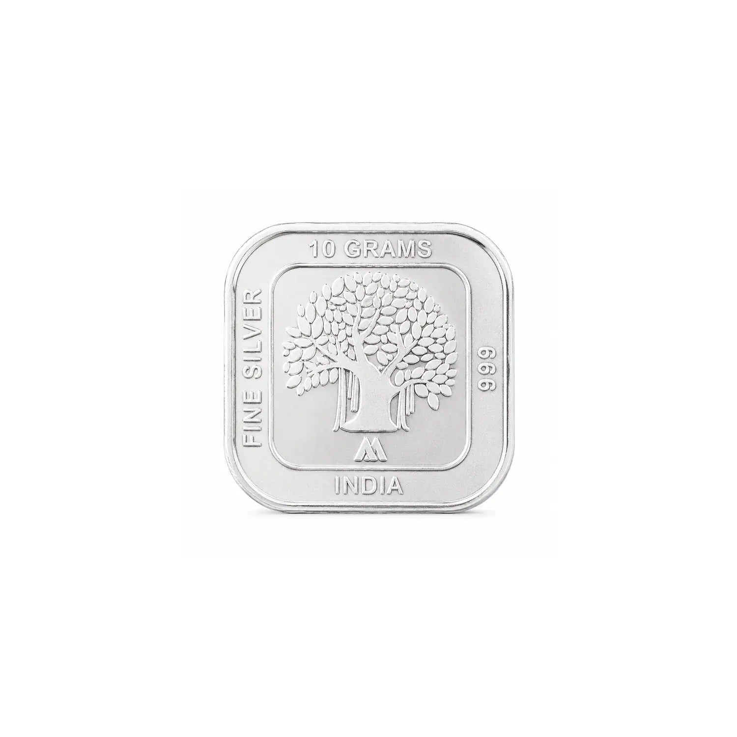 Lord Ganesha Fine Silver Coin - Made With Pure 925 Silver