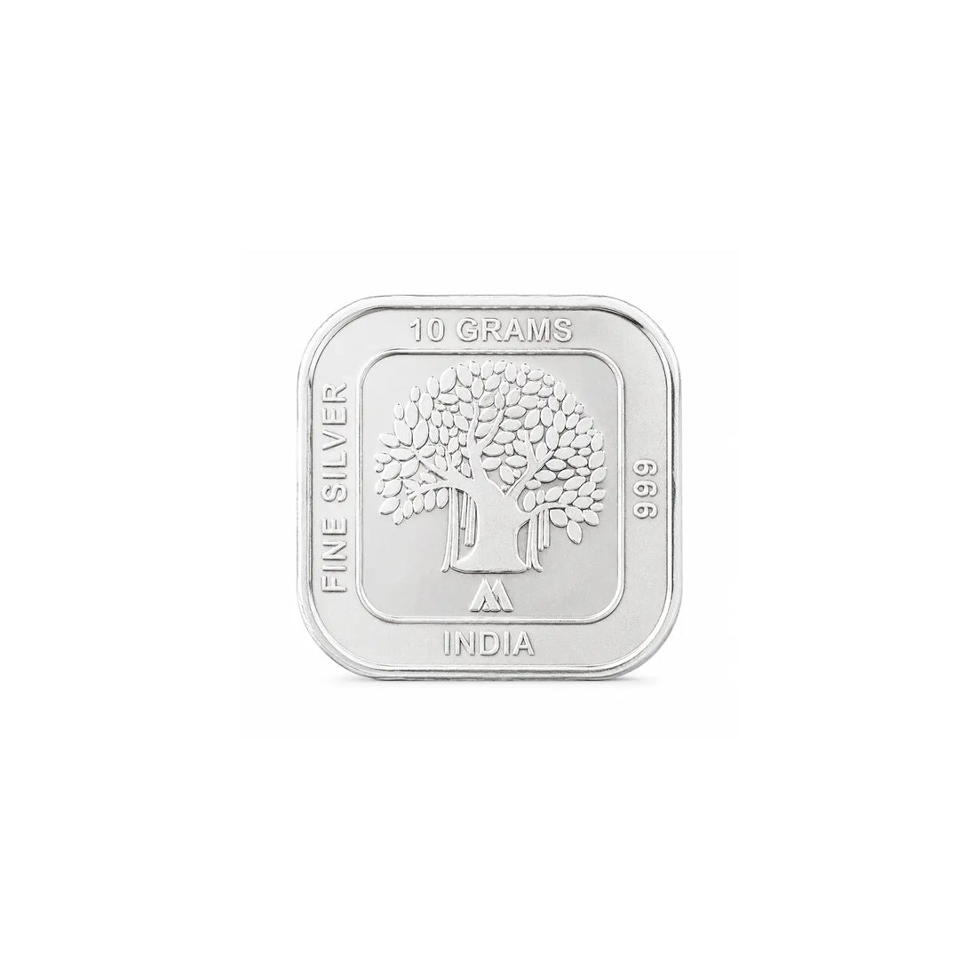 Lord Ganesha Fine Silver Coin - Made With Pure 925 Silver