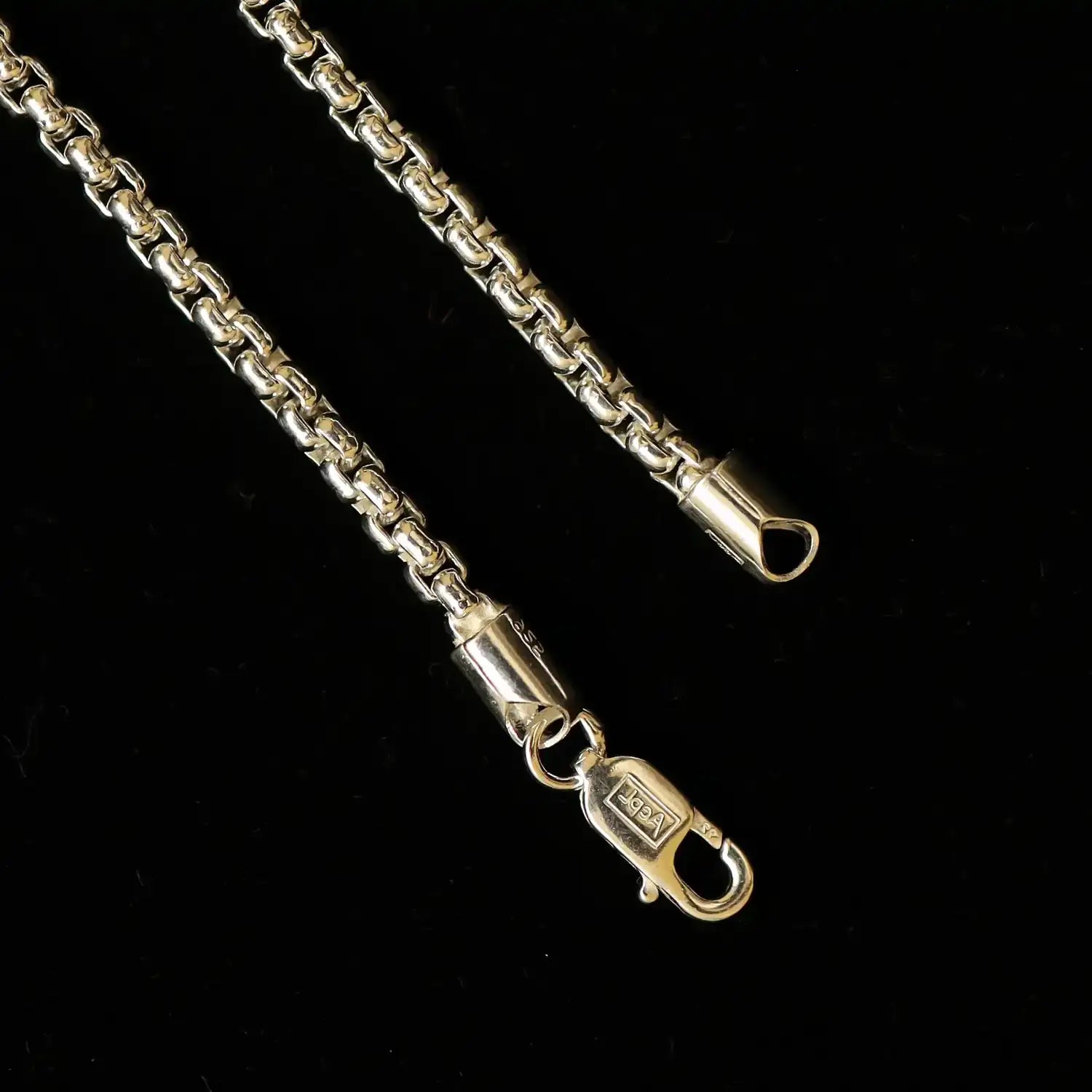 Sterling Silver Rolo Chain for Men- Made With Pure 925 Silver