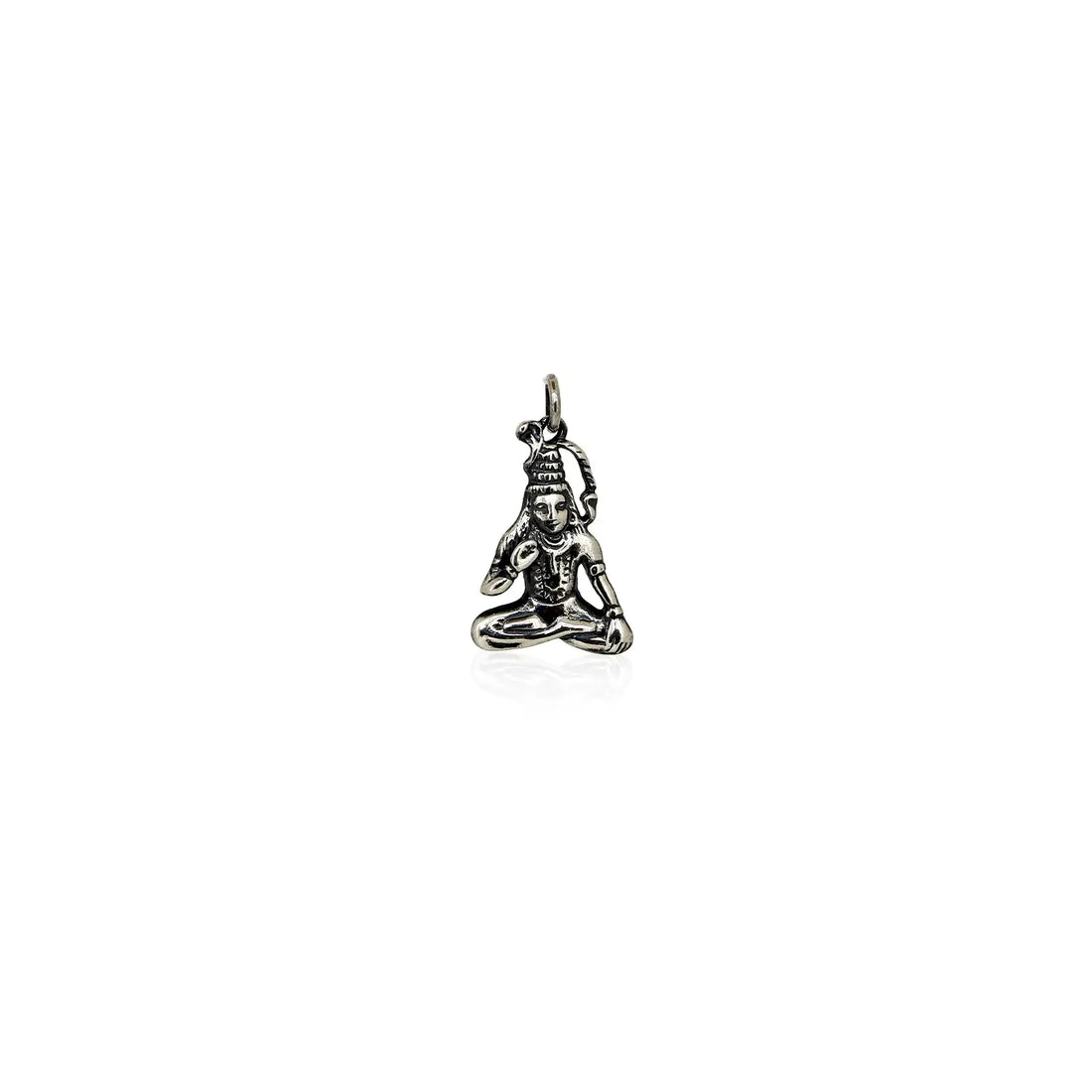 Pure Silver Lord Shiva Pendant- Made With Pure 925 Silver
