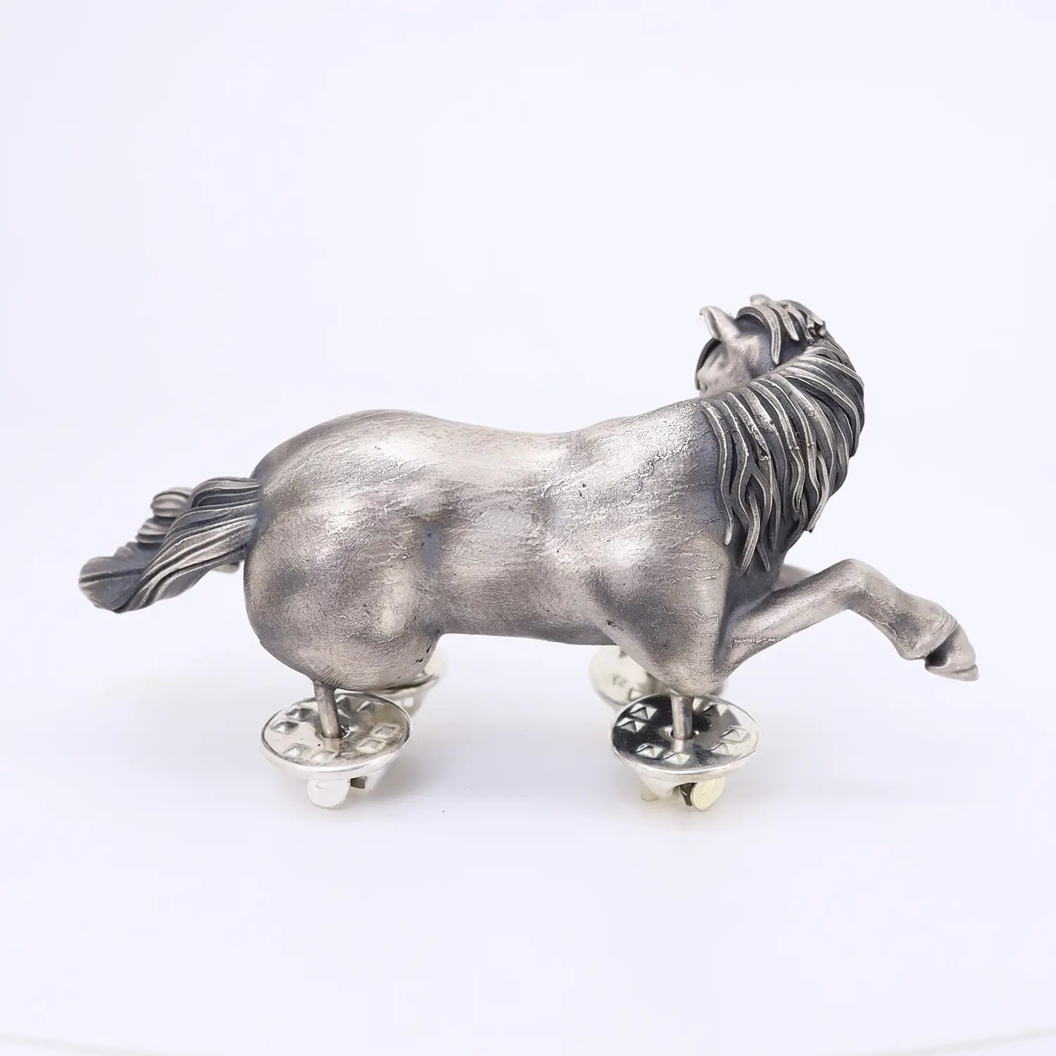 Majestic Horse Silver Brooch - Made With Pure 925 Silver
