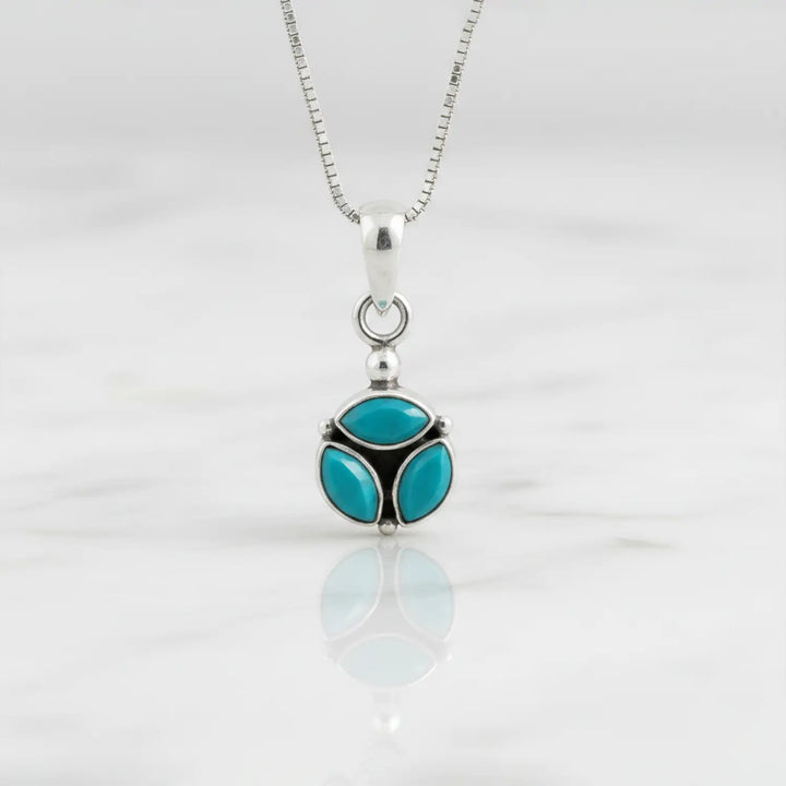 Pure Silver Garnet Pendant- Made With Pure 925 Silver