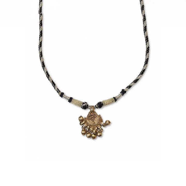 Traditional Ghungroo Charm Pure Silver Pendant - Made With Pure 925 Silver