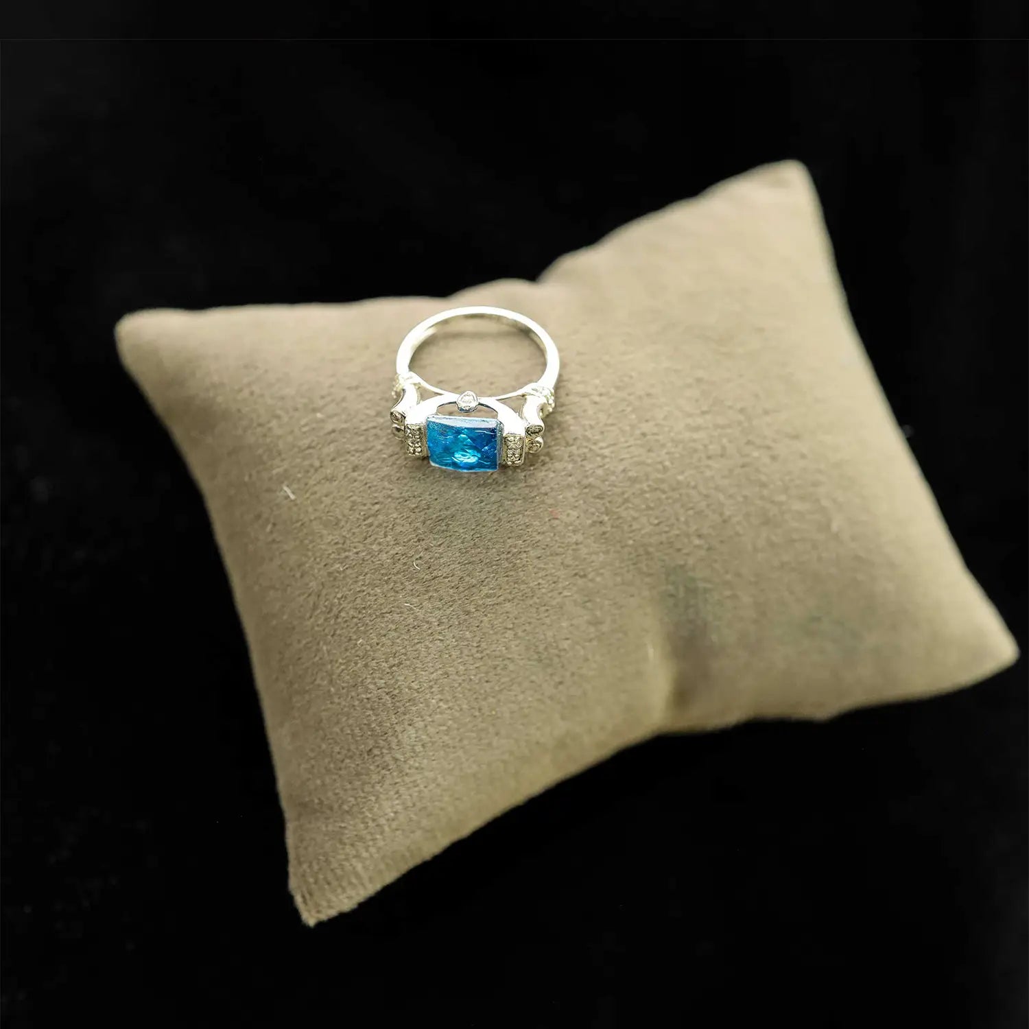 Silver Bengani Color Ring - Made With Pure 925 Silver