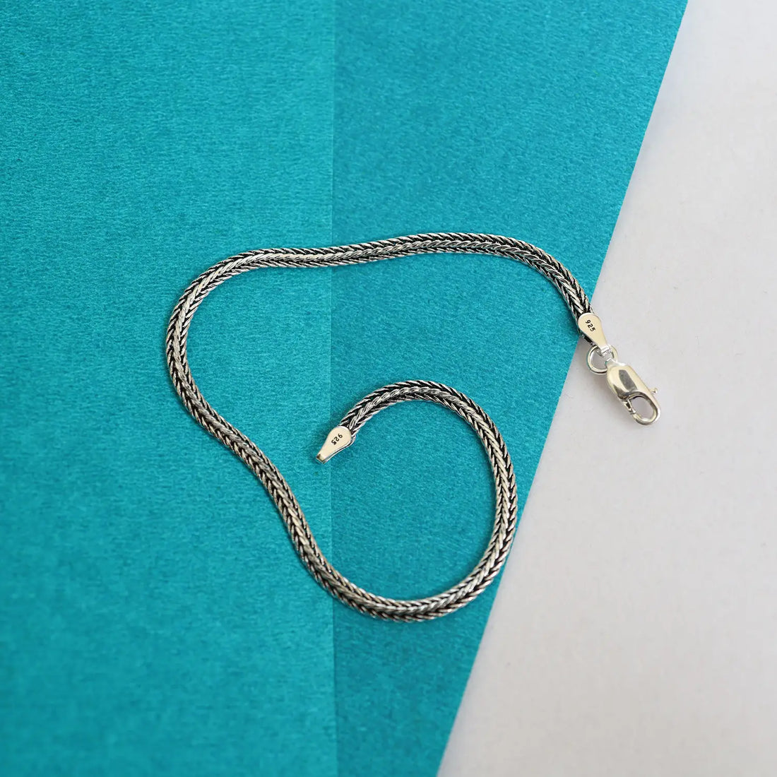 Pure Silver Bali Chain Bracelet - Made With Pure 925 Silver