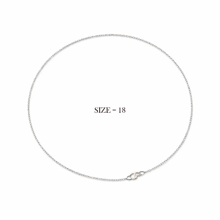 Twisted Glow Silver Chain - Made With Pure 925 Silver