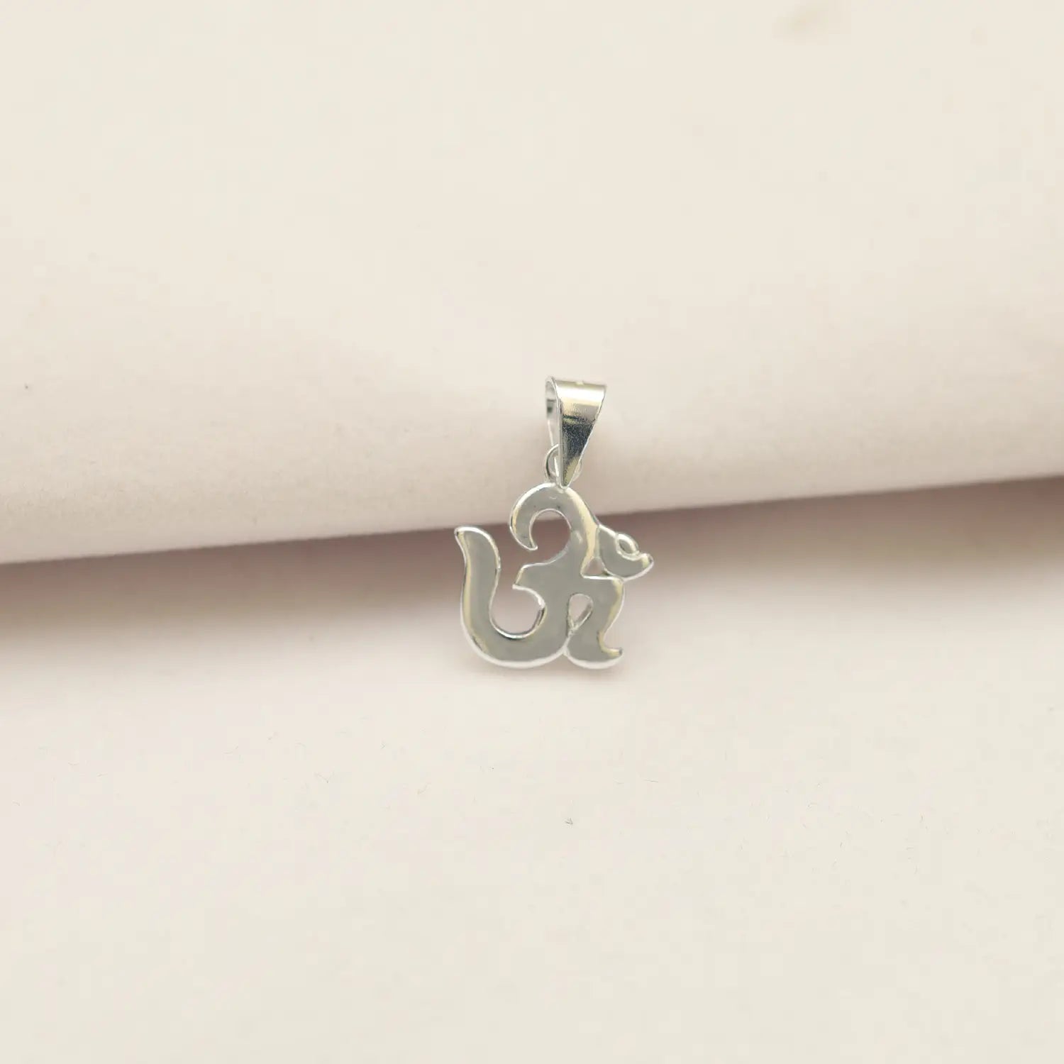 Divine Om Silver Pendant - Made With Pure 925 Silver