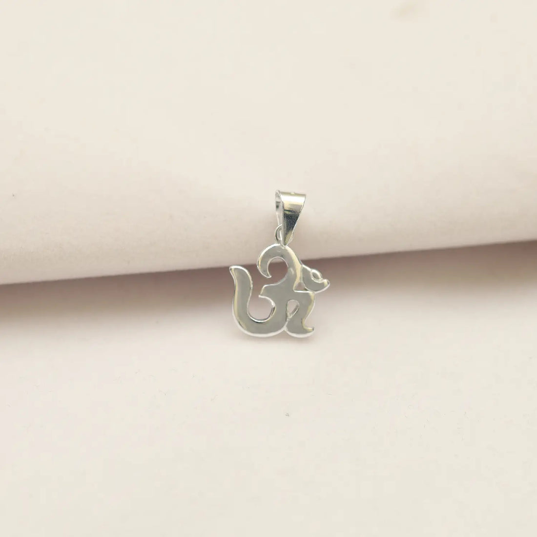 Divine Om Silver Pendant - Made With Pure 925 Silver
