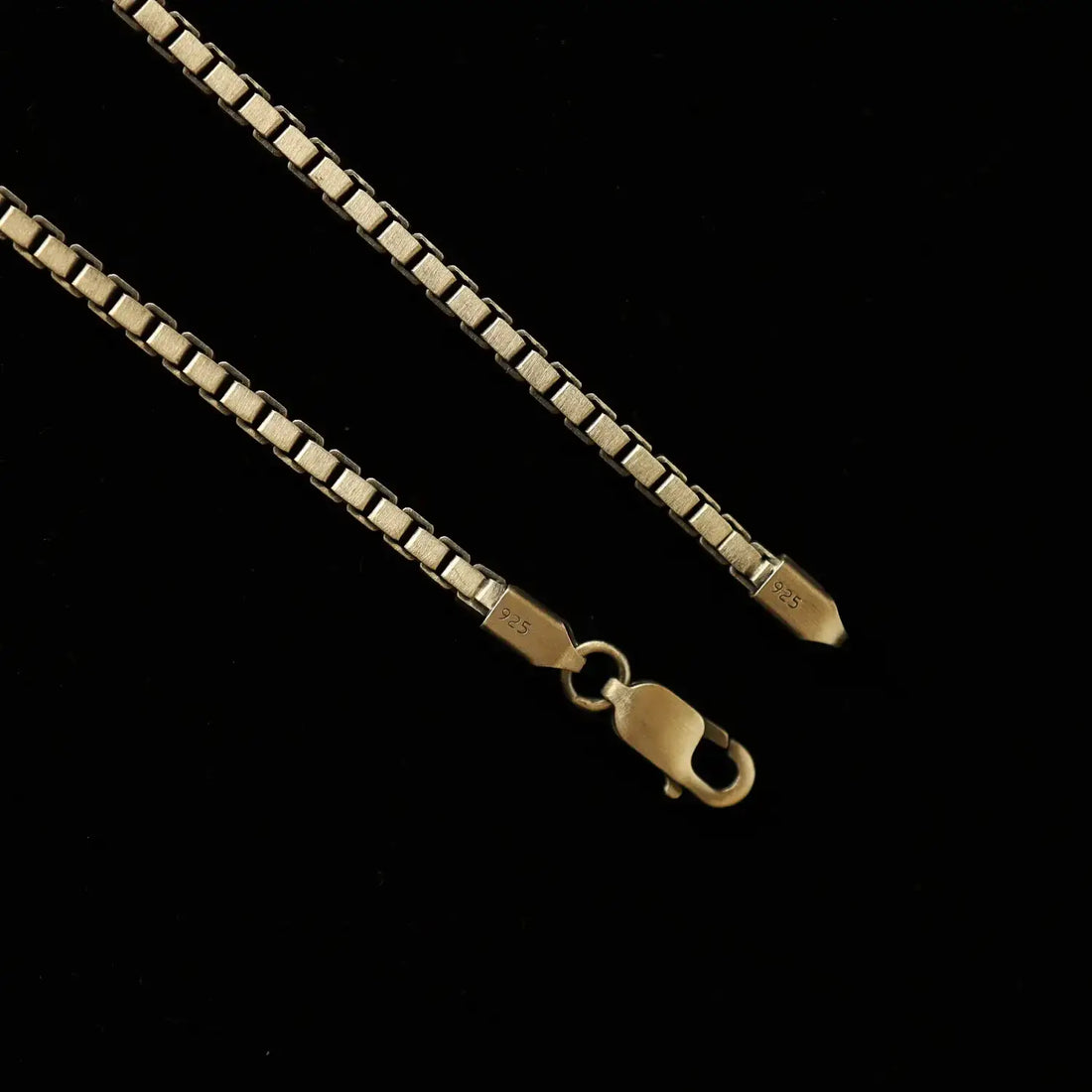 Pure Silver Box Chain for Men- Made With Pure 925 Silver
