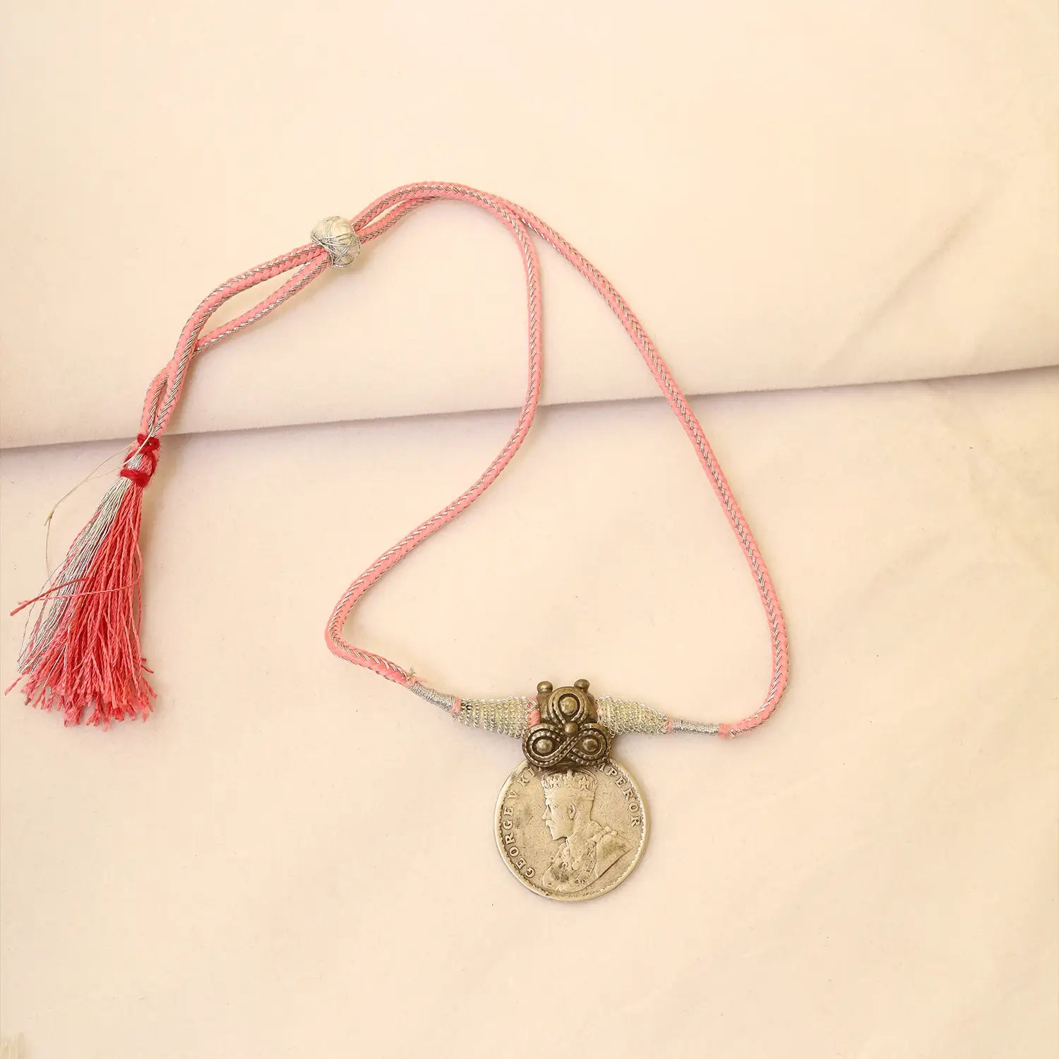 Vintage Royal Coin Pure Silver Pendant - Made With Pure 925 Silver