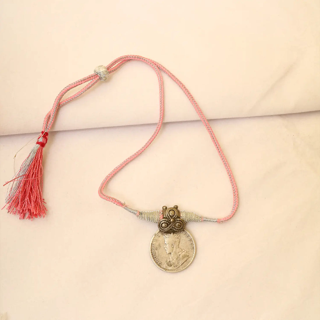 Vintage Royal Coin Pure Silver Pendant - Made With Pure 925 Silver