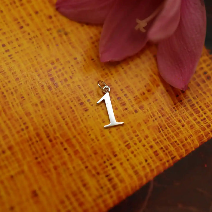 Pure Silver Number “1” Pendant - Made With Pure 925 Silver