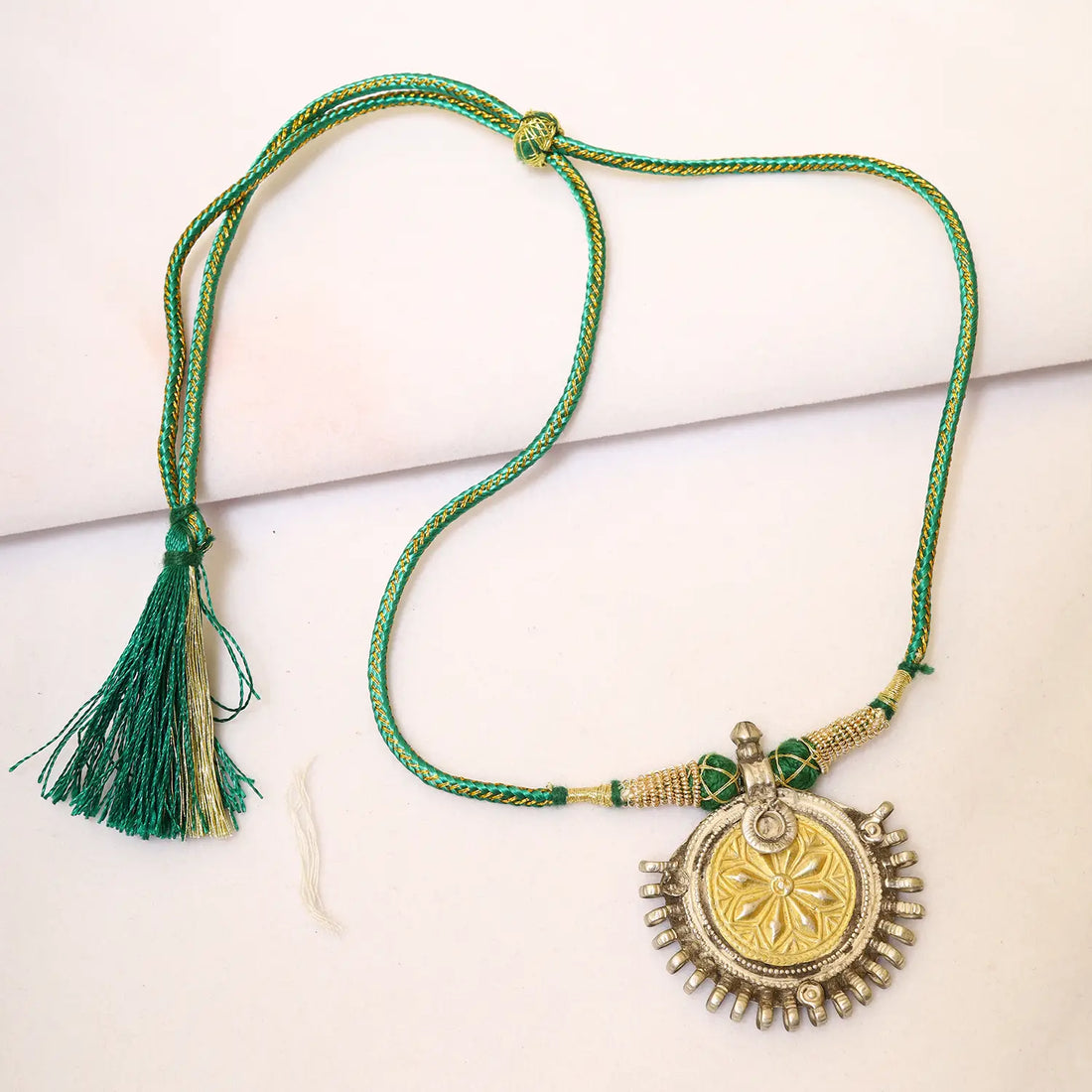 Royal Sunburst Traditional Pure Silver Pendant - Made With Pure 925 Silver
