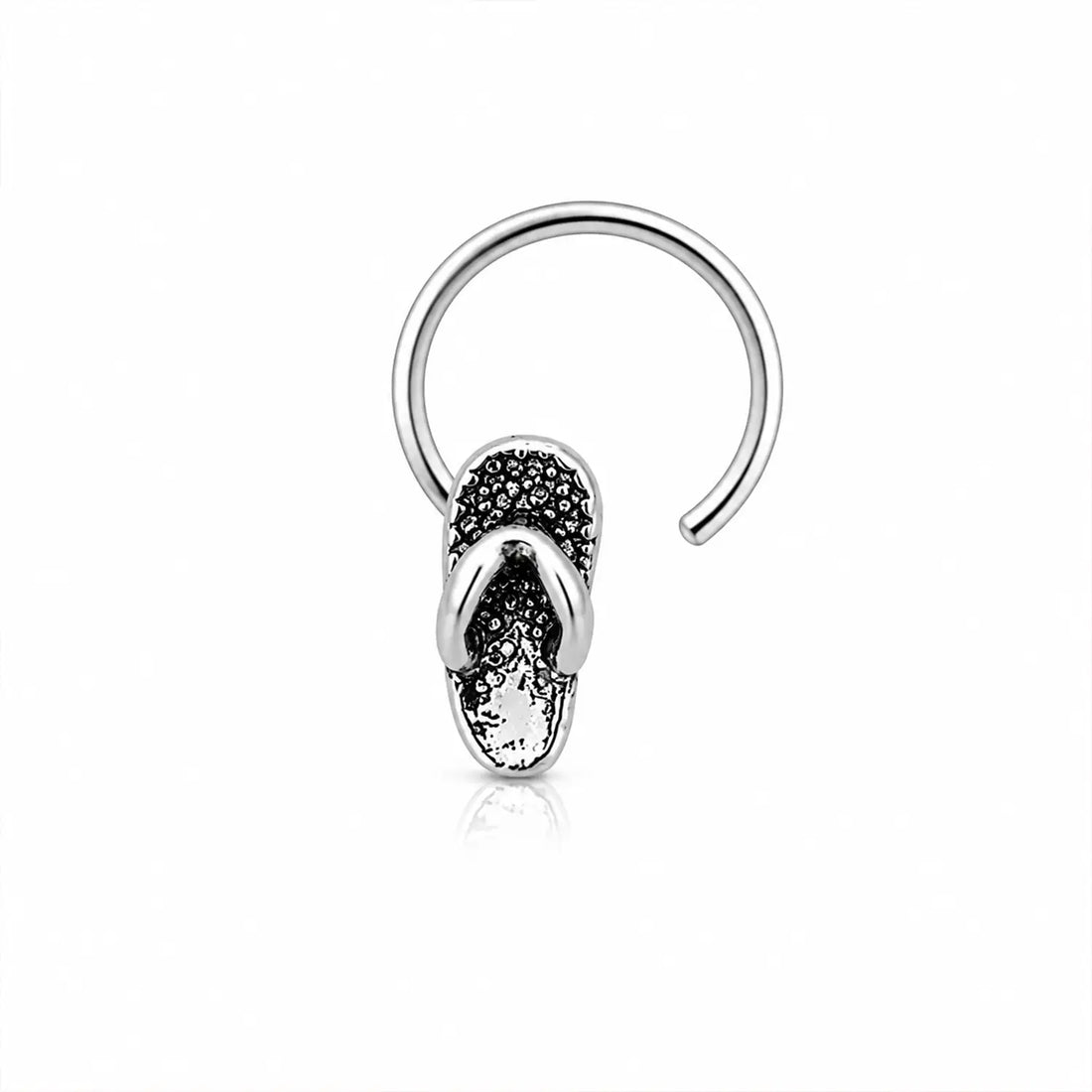Midnight Sterling Silver Nose Pin- Made With Pure 925 Silver