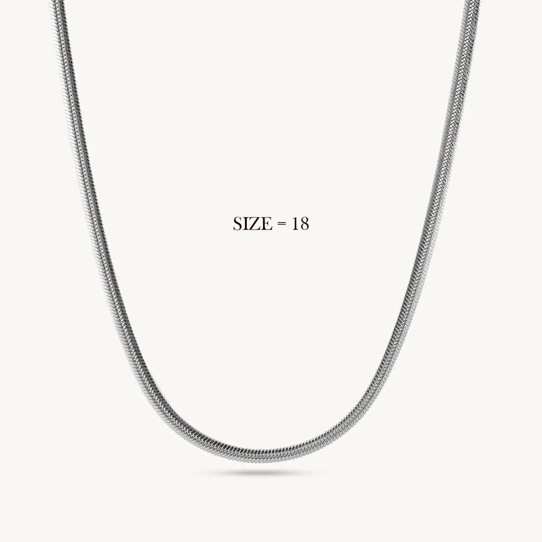 Elegant Sleek Silver Chain - Made With Pure 925 Silver