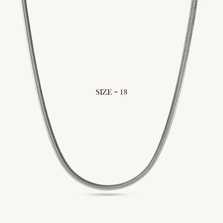 Elegant Sleek Silver Chain - Made With Pure 925 Silver